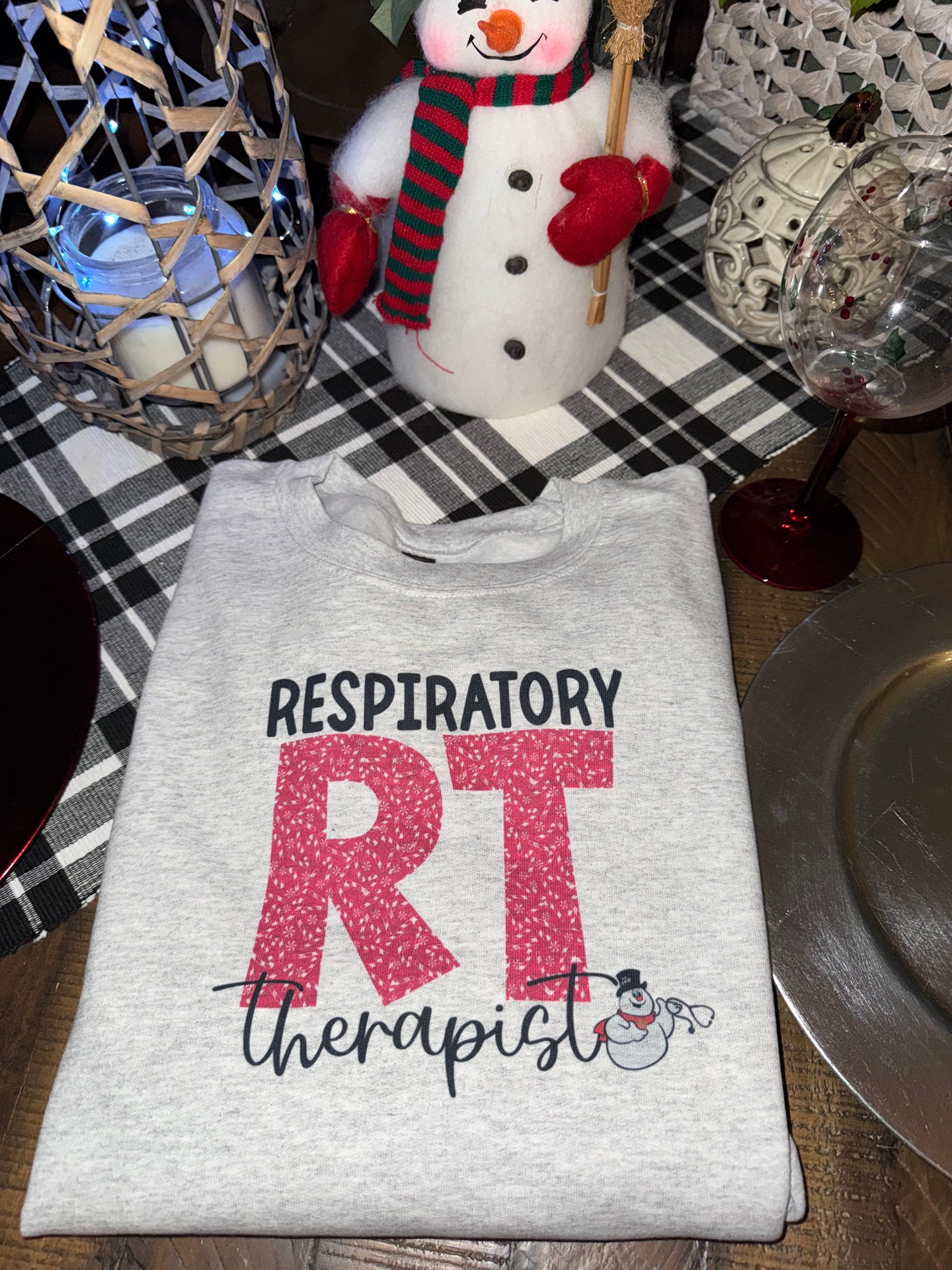 Respiratory Therapist Winter Sweatshirt