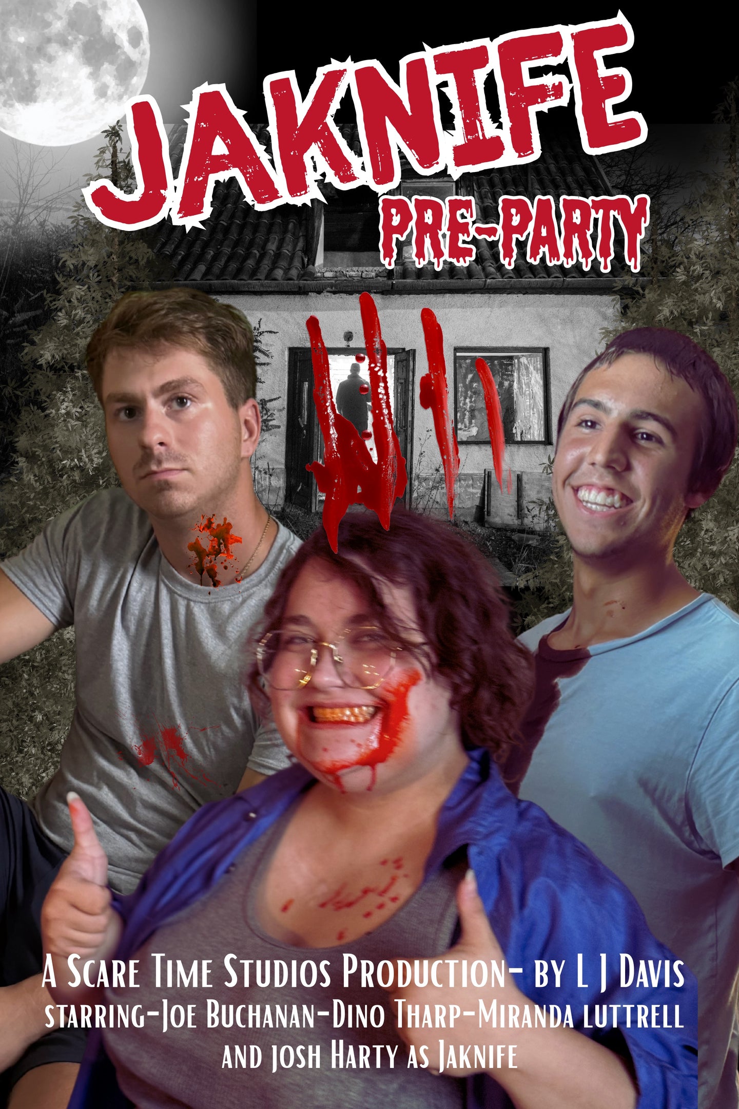 Jaknife Pre-Party Horror Short Poster